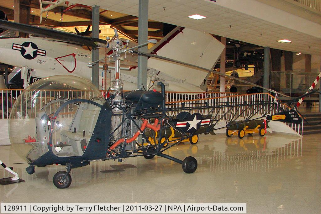 128911, 1951 Bell TH-13L Sioux C/N 281, 1951 Bell TH-13L Sioux, c/n: 281 at Pensacola Naval Museum