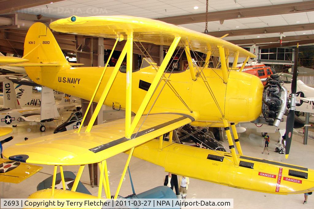 2693, Naval Aircraft Factory N3N-3 C/N Not found 2693, Naval Aircraft Factory N3N-3 at Pensacola National Museum