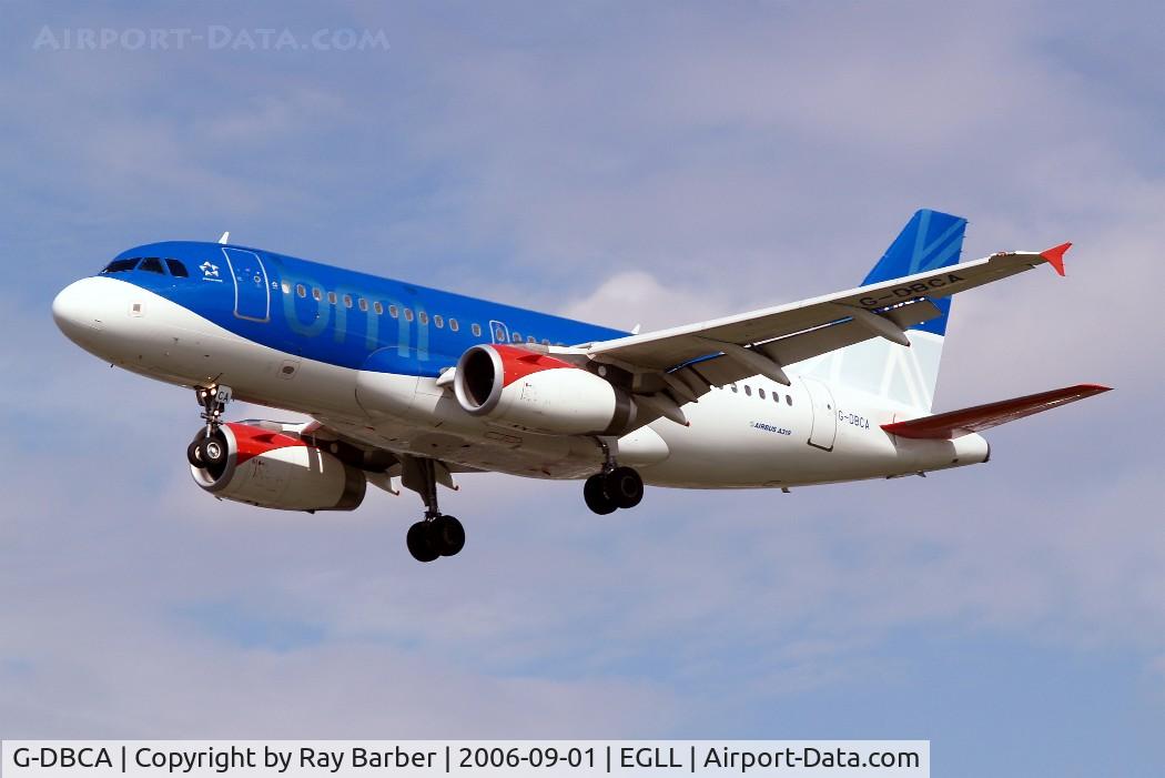 G-DBCA, 2004 Airbus A319-131 C/N 2098, Airbus A319-131 [2098] bmi British Midland Heathrow~G 01/09/2006