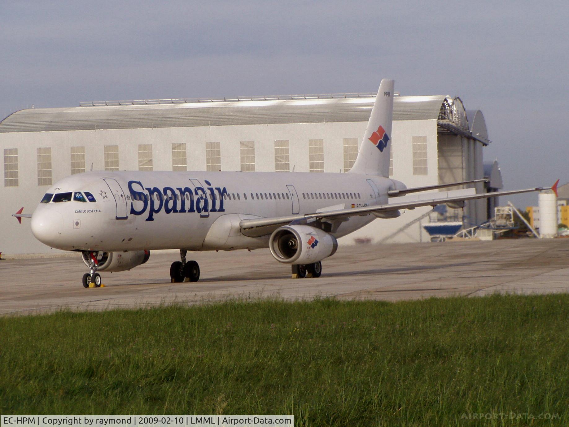 EC-HPM, 2000 Airbus A321-231 C/N 1276, A321 EC-HPM Spanair