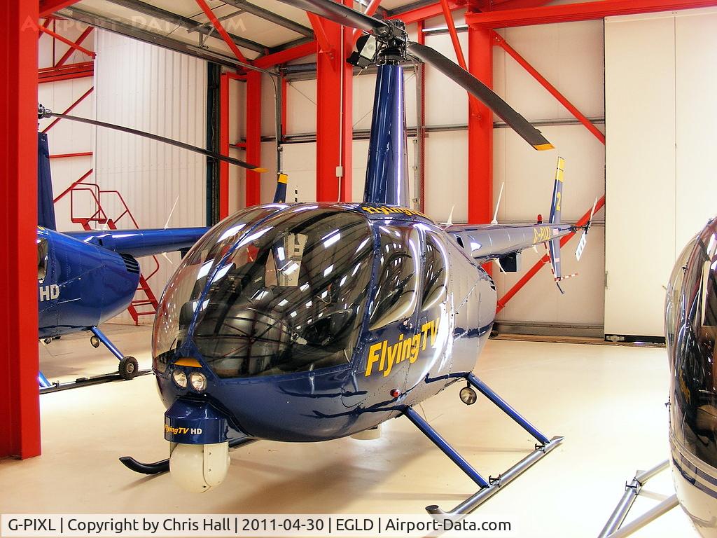 G-PIXL, 2006 Robinson R44 Raven II C/N 11221, Flying TV Ltd