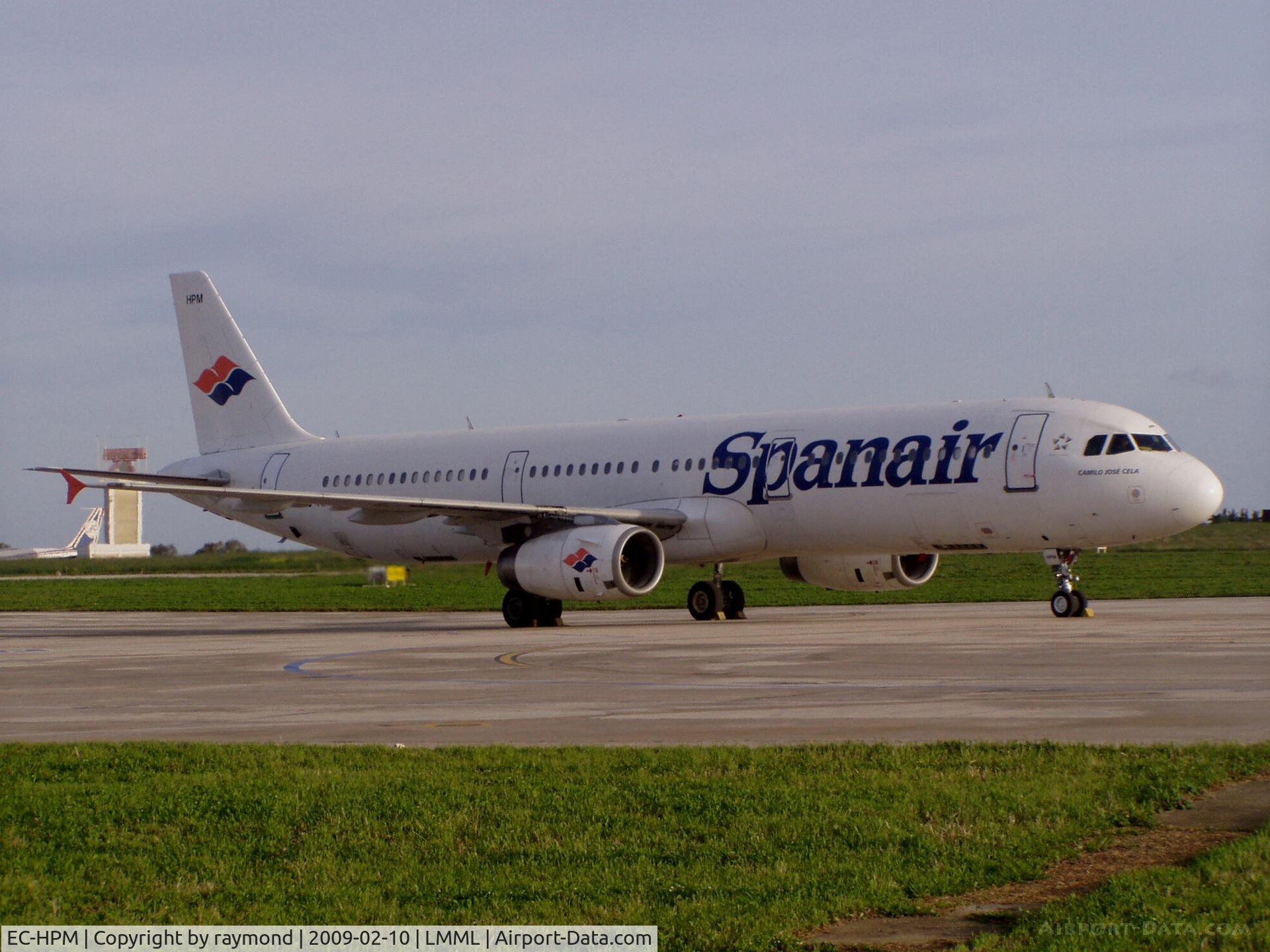 EC-HPM, 2000 Airbus A321-231 C/N 1276, A321 EC-HPM Spanair