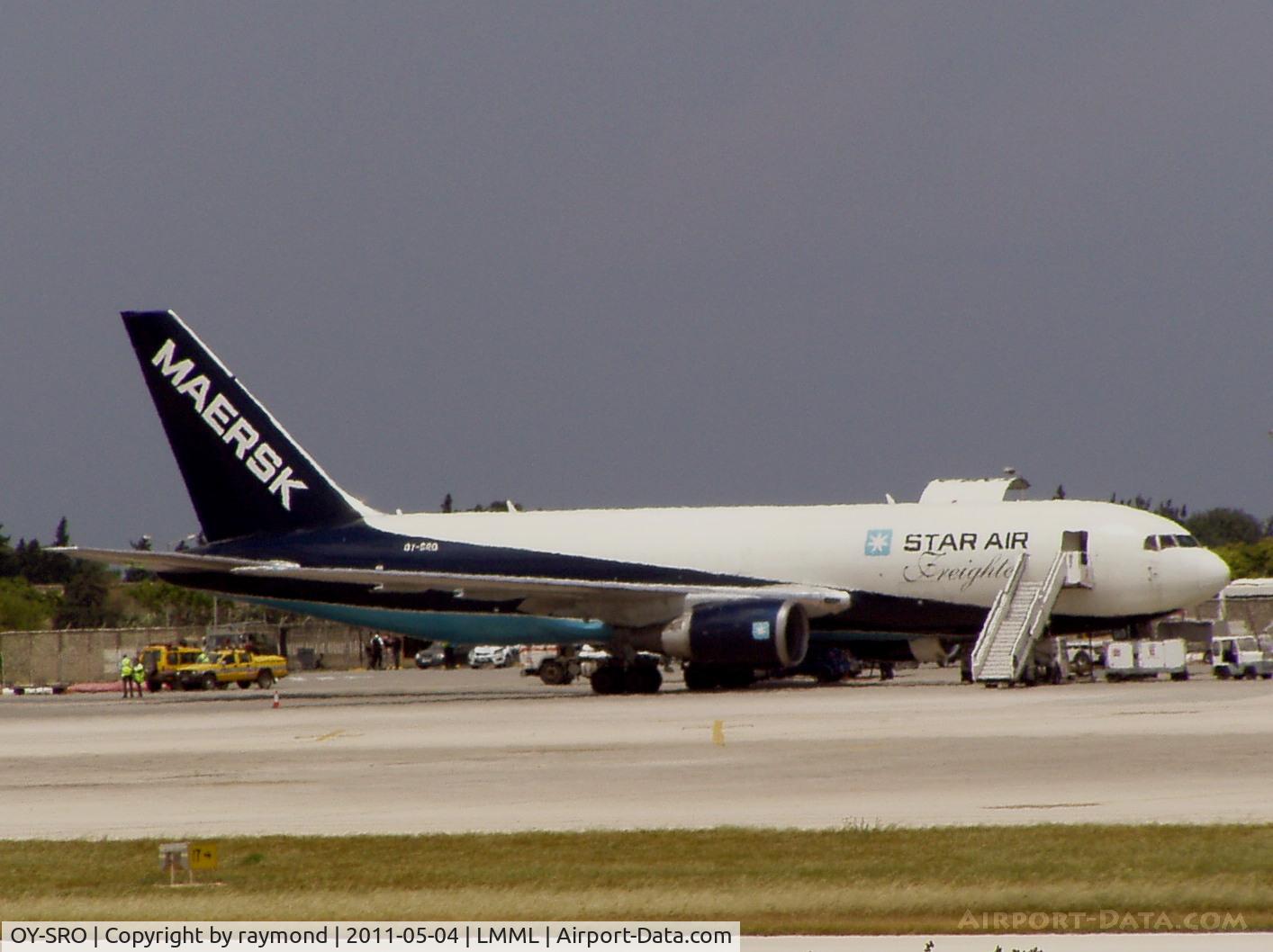 OY-SRO, 1994 Boeing 767-25E(BDSF) C/N 27194, B767 OY-SRO Star Air Freighters (Maersk)