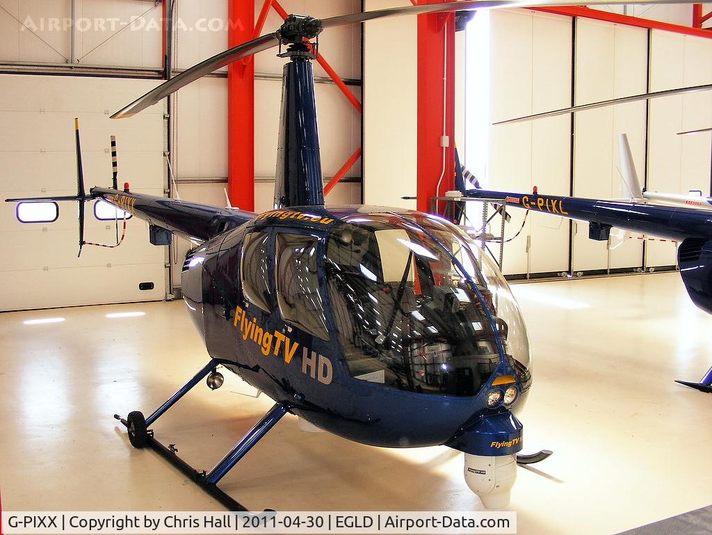 G-PIXX, 2004 Robinson R44 Raven II C/N 10263, Flying TV Ltd