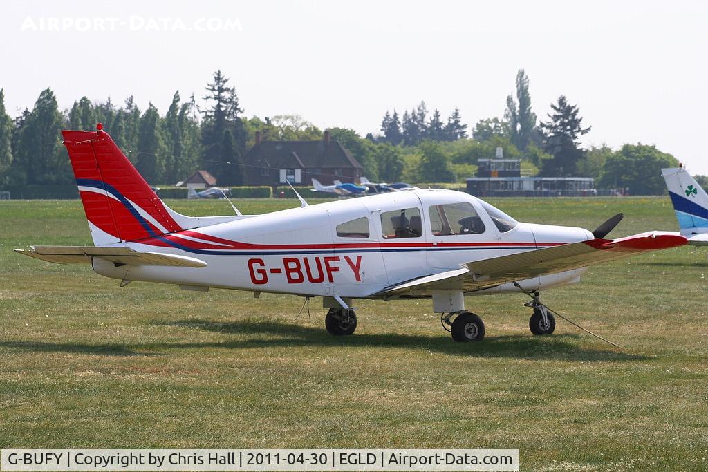 G-BUFY, 1980 Piper PA-28-161 Cherokee Warrior II C/N 28-8016211, Bickertons Aerodromes Ltd