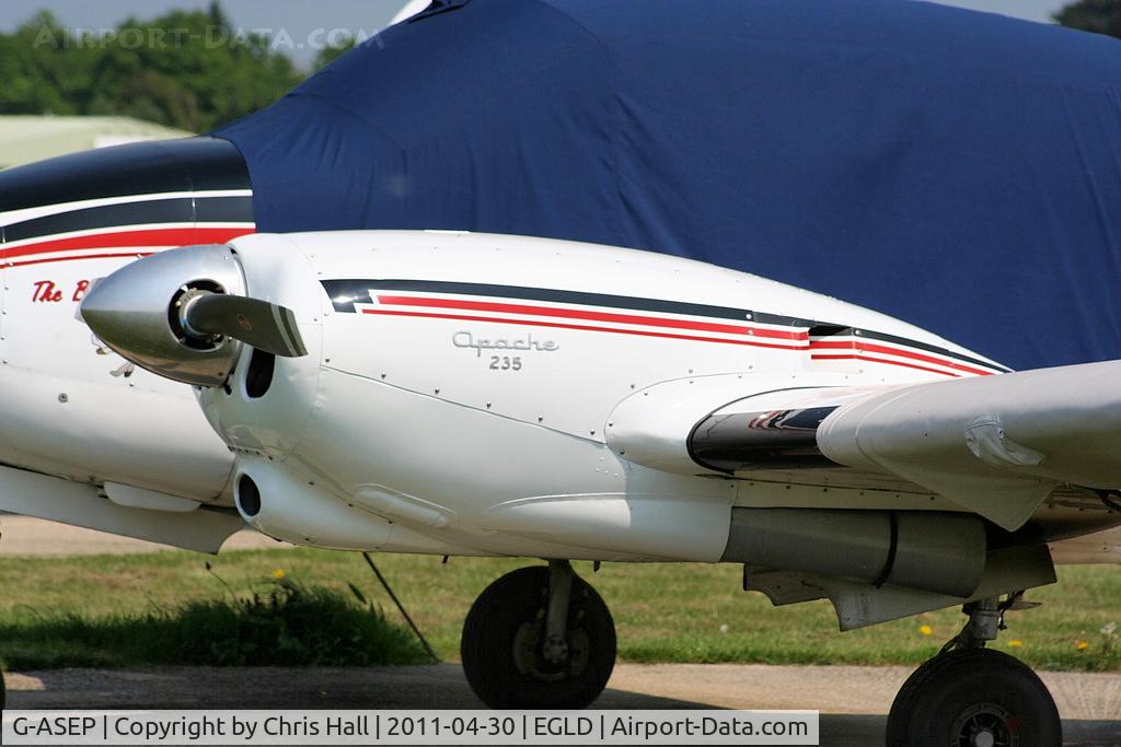 G-ASEP, 1963 Piper PA-23-235 Apache C/N 27-541, Lycoming O-540-B1A5