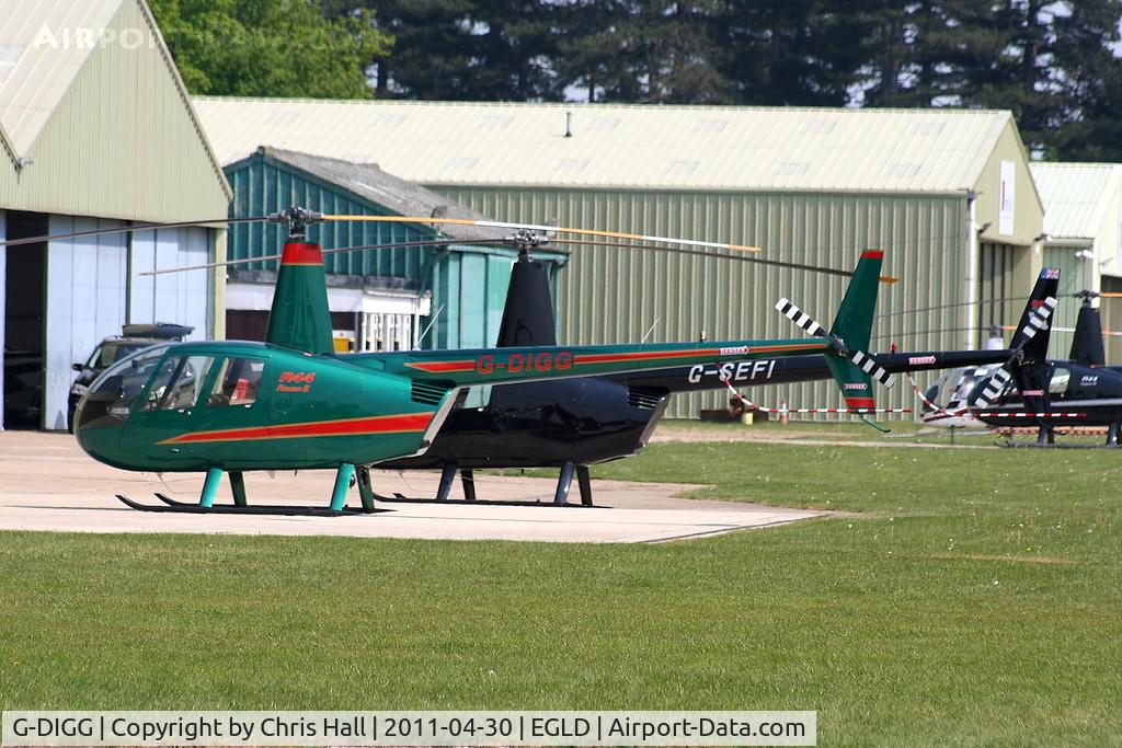 G-DIGG, 2007 Robinson R44 Raven II C/N 11904, Thames Materials Ltd