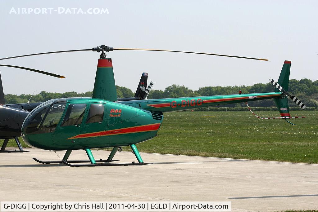 G-DIGG, 2007 Robinson R44 Raven II C/N 11904, Thames Materials Ltd