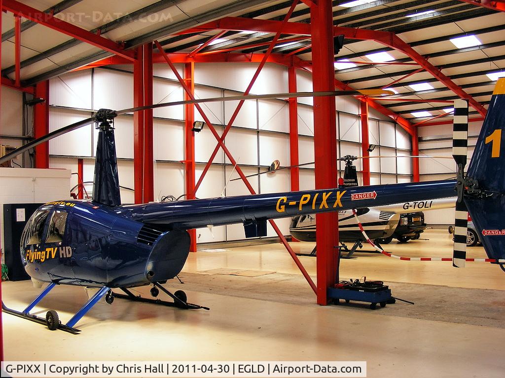 G-PIXX, 2004 Robinson R44 Raven II C/N 10263, Flying TV Ltd