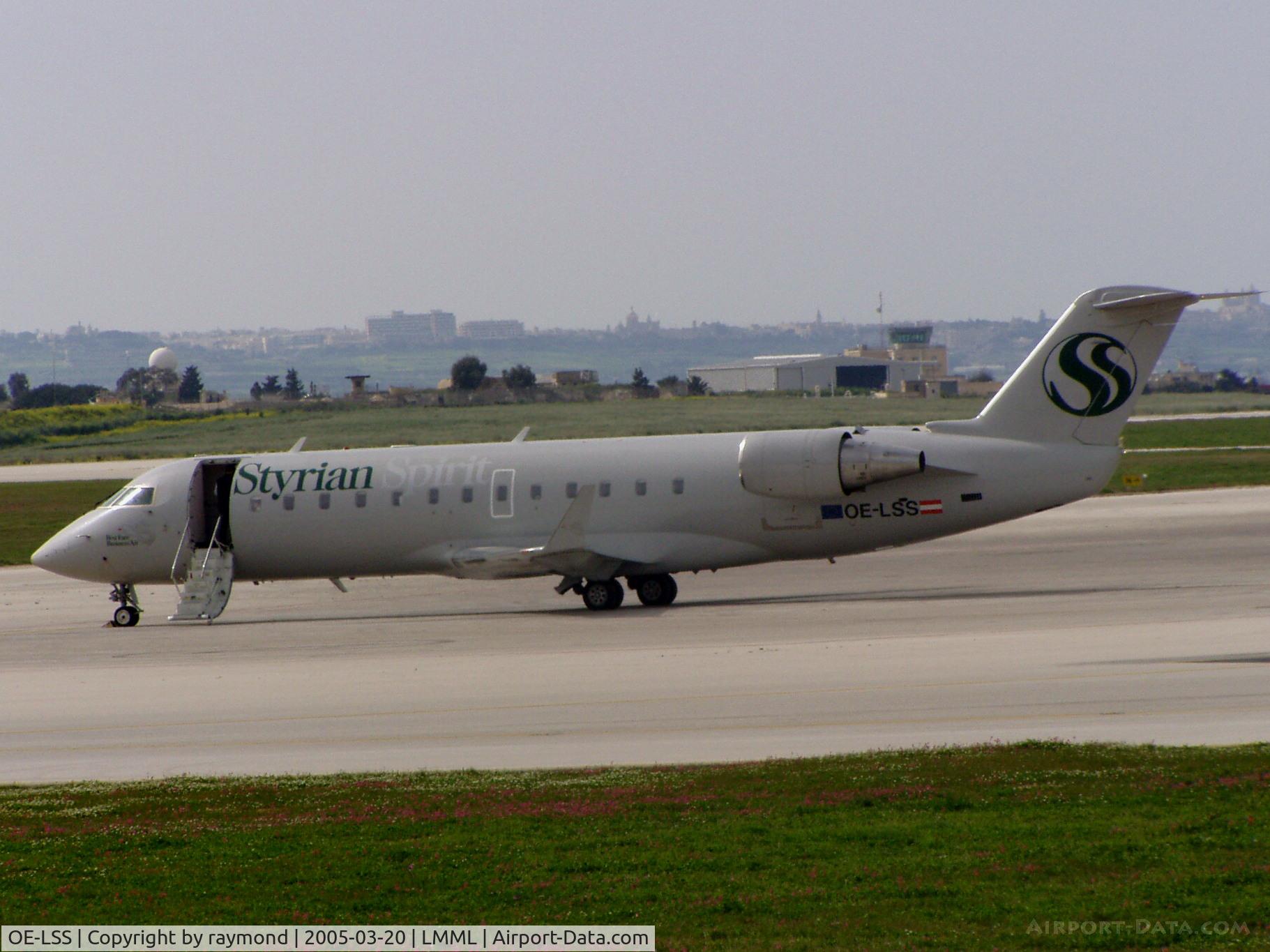 OE-LSS, 1998 Bombardier CRJ-200LR (CL-600-2B19) C/N 7283, CRJ-600 OE-LSS Styrian Spirit