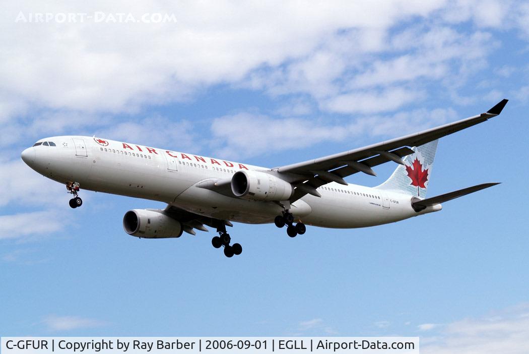 C-GFUR, 2000 Airbus A330-343 C/N 344, Airbus A330-343X [344] (Air Canada) Heathrow~G 01/09/2006