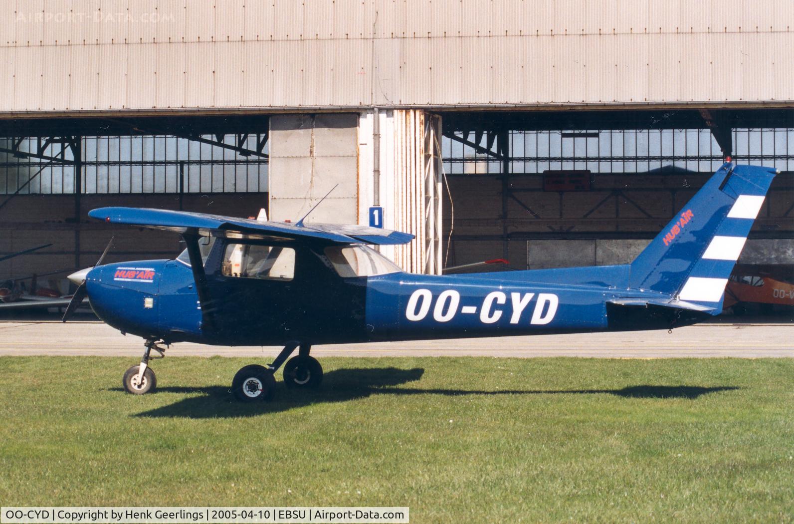 OO-CYD, Cessna 150M C/N 150-77540, Hub 'Air
