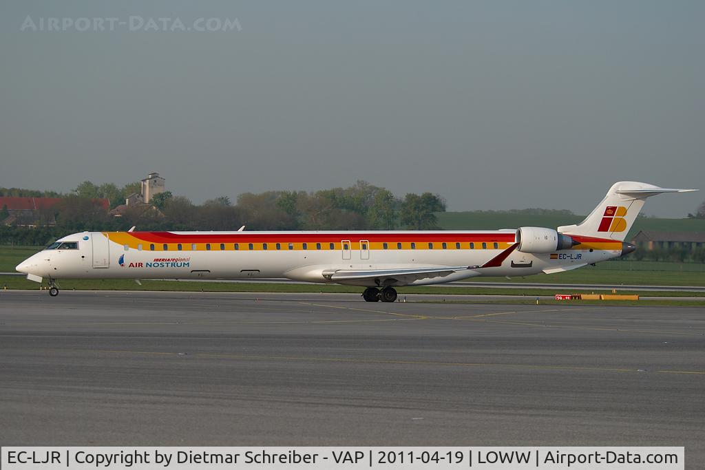 EC-LJR, 2010 Bombardier CRJ-1000ER NG (CL-600-2E25) C/N 19002, Air Nostrum regionaljet 1000