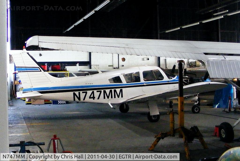 N747MM, 1973 Piper PA-28R-200 Cherokee Arrow II C/N 28R-7335445, privately owned