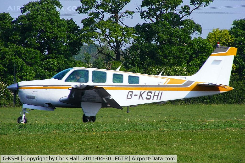G-KSHI, 1987 Beechcraft A36 Bonanza C/N E-2353, Hangar 11 Group