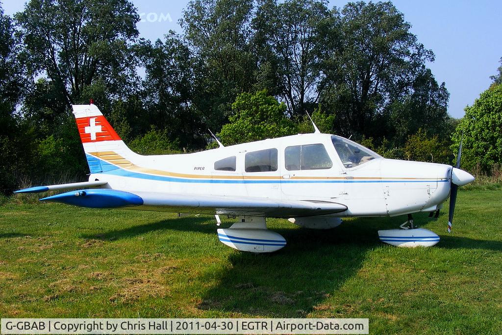 G-GBAB, 1978 Piper PA-28-161 Warrior II C/N 28-7816495, deregistered 10/09/2010, will be re-registered on an N number