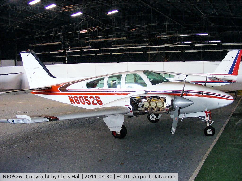 N60526, 1979 Beech E-55 Baron C/N TE-1159, Privately owned