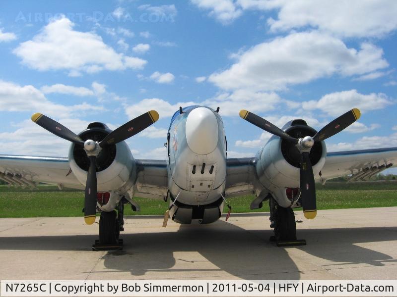 N7265C, 1945 Lockheed PV-2 Harpoon C/N 15-1362, On the ramp at Greenwood, IN
