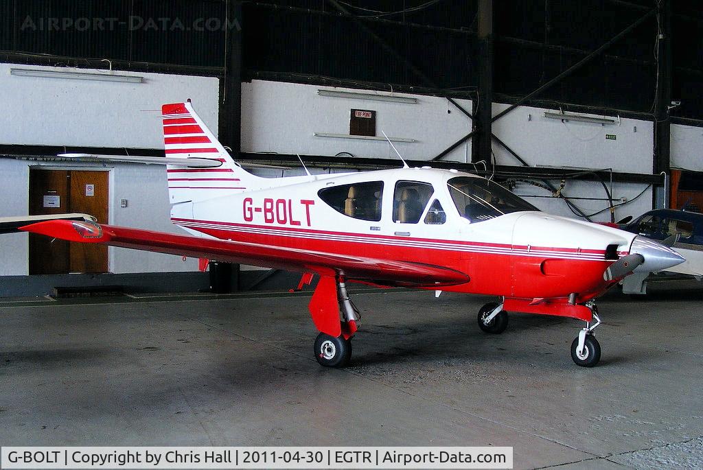 G-BOLT, 1978 Rockwell Commander 114 C/N 14428, privately owned