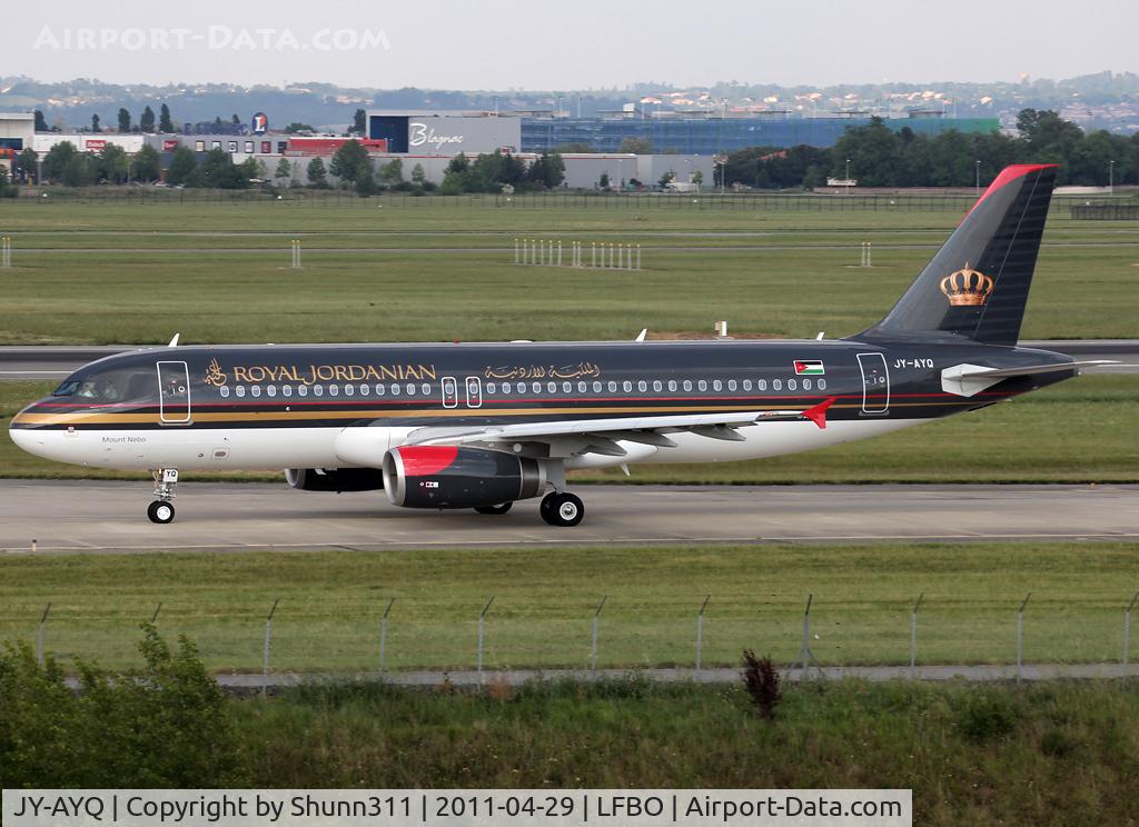 JY-AYQ, 2011 Airbus A320-232 C/N 4670, Delivery day...