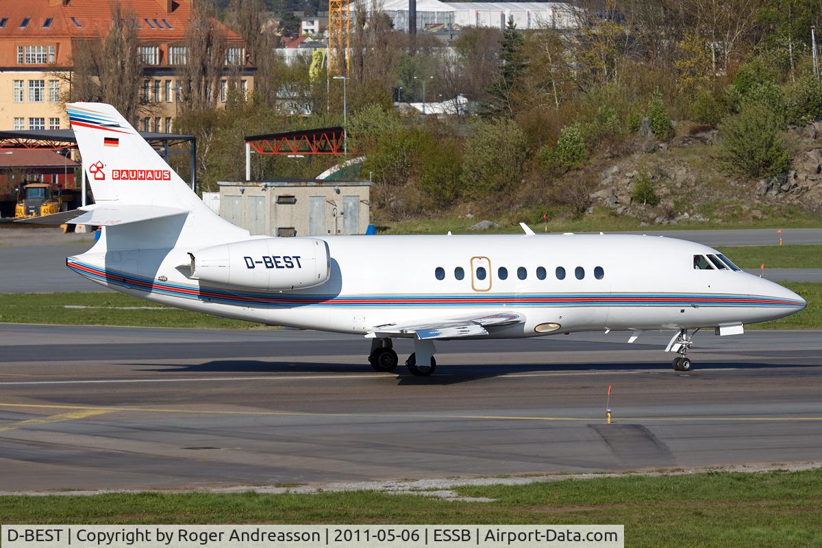 D-BEST, 1997 Dassault Falcon 2000EX C/N 50, Bauhaus