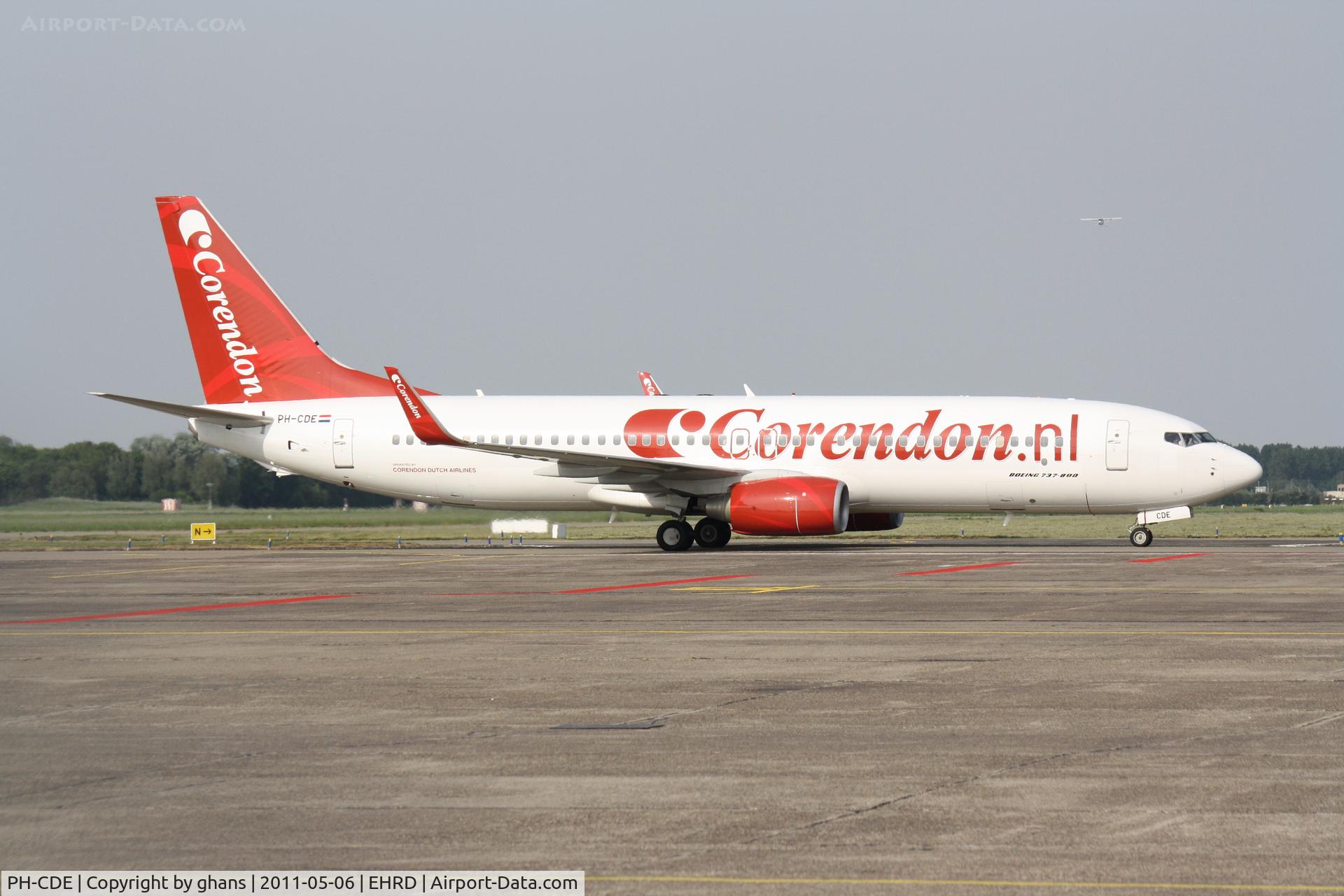 PH-CDE, 2008 Boeing 737-86Q C/N 35795, ff @ RTM