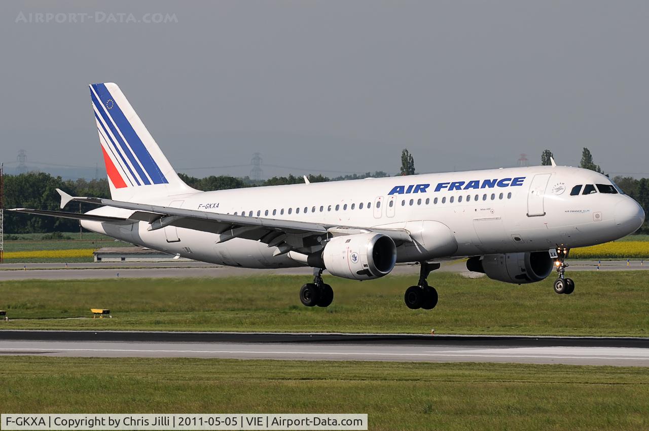 F-GKXA, 1991 Airbus A320-211 C/N 287, Air France