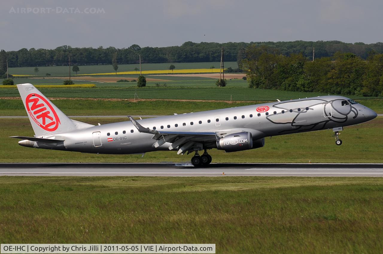 OE-IHC, 2010 Embraer 190LR (ERJ-190-100LR) C/N 19000349, NIKI
