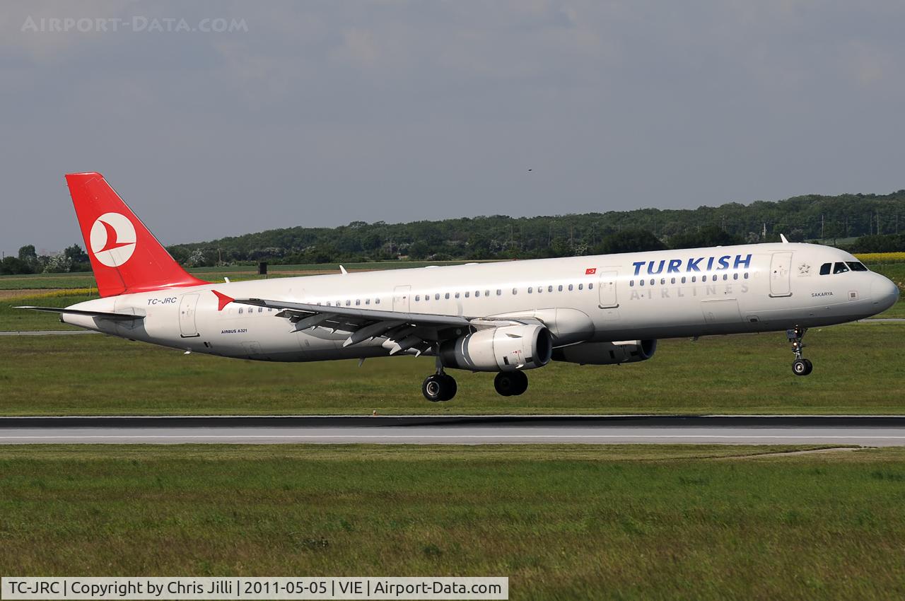 TC-JRC, 2006 Airbus A321-231 C/N 2999, Turkish Airlines