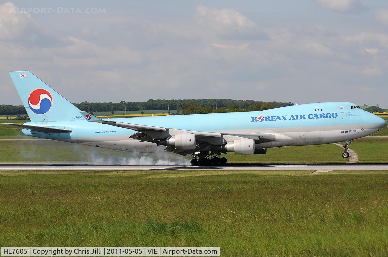 HL7605, 2006 Boeing 747-4B5ERF C/N 35526, Korean Air Cargo