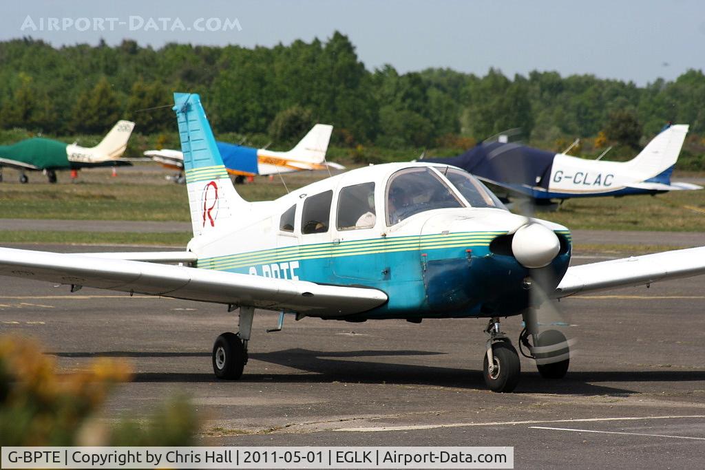 G-BPTE, 1976 Piper PA-28-181 Cherokee Archer II C/N 28-7690178, Blackbushe Aviation
