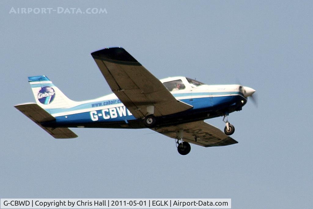 G-CBWD, 2002 Piper PA-28-161 Cherokee Warrior III C/N 2842160, Cabair