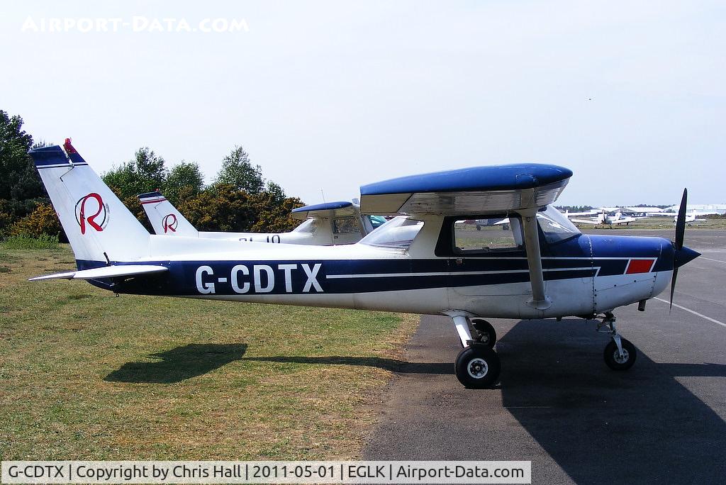 G-CDTX, 1979 Reims F152 C/N 1662, Blackbushe Aviation