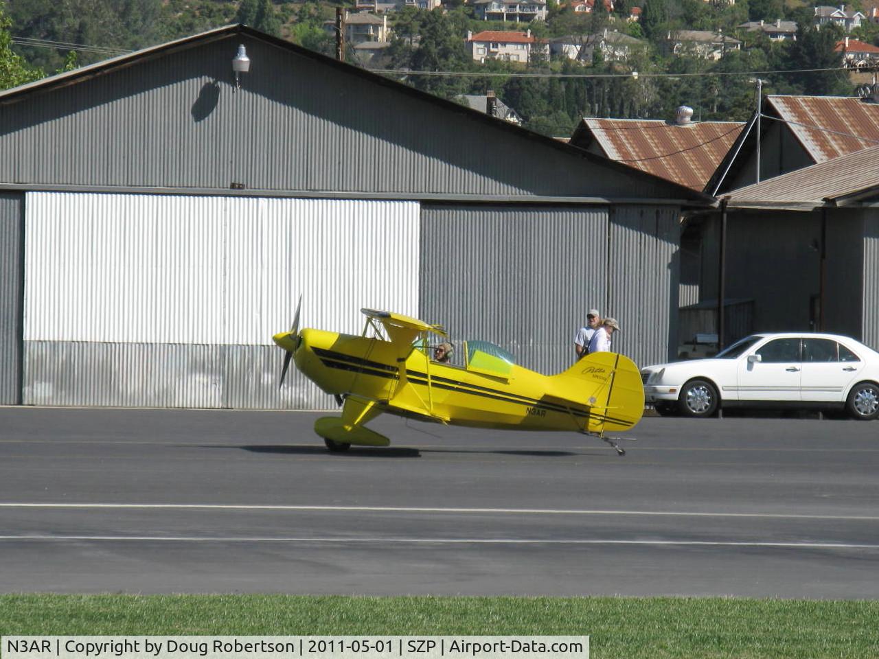 N3AR, 1974 Pitts S-1S Special C/N 10, 1974 Russell PITTS SPECIAL S-1S, Lycoming O&VO-360 180 Hp, taxi