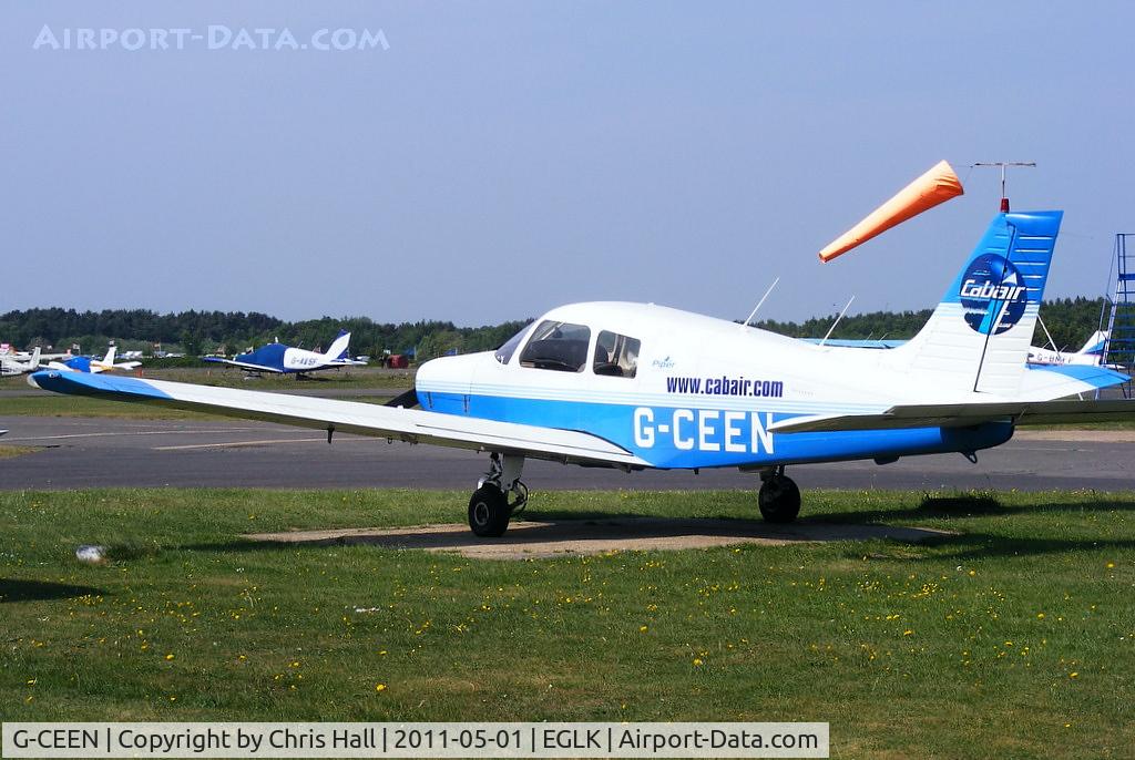 G-CEEN, 1990 Piper PA-28-161 Cadet C/N 2841293, Cabair