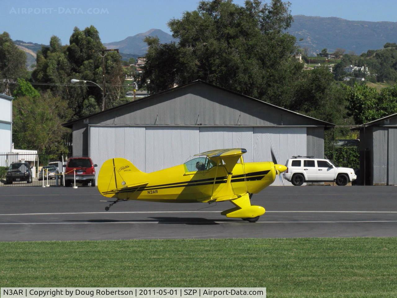 N3AR, 1974 Pitts S-1S Special C/N 10, 1974 Russell PITTS SPECIAL S-1S, Lycoming O&VO-360 180 Hp, takeoff roll Rwy 04