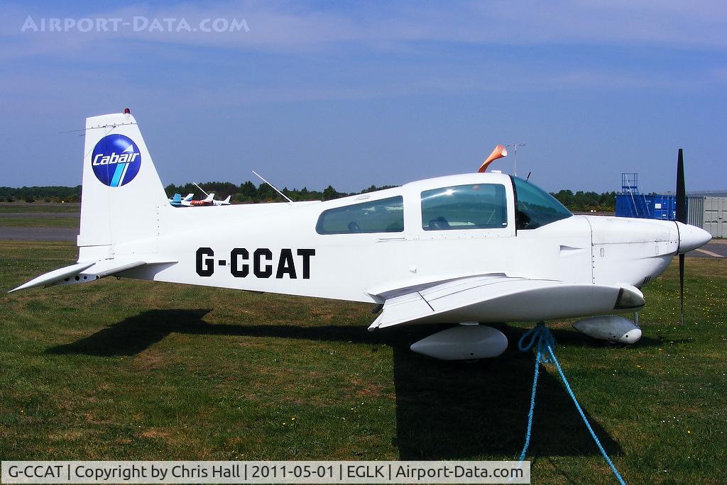 G-CCAT, 1979 Gulfstream American AA-5A Cheetah C/N AA5A-0893, Cabair