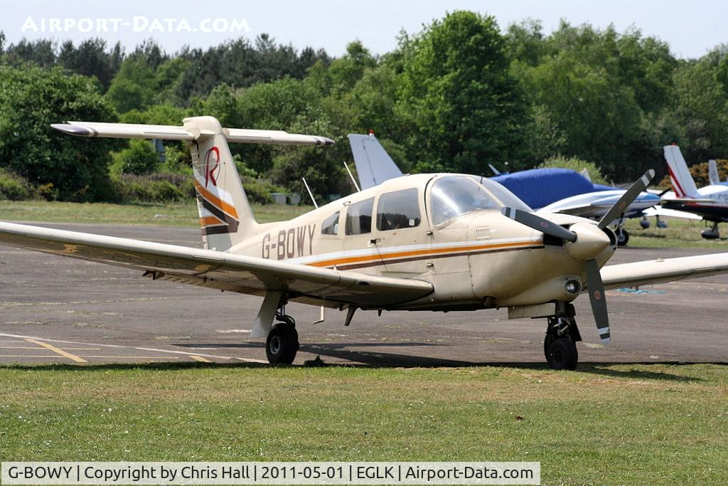 G-BOWY, 1981 Piper PA-28RT-201T Turbo Arrow IV Arrow IV C/N 28R-8131114, Blackbushe Aviation