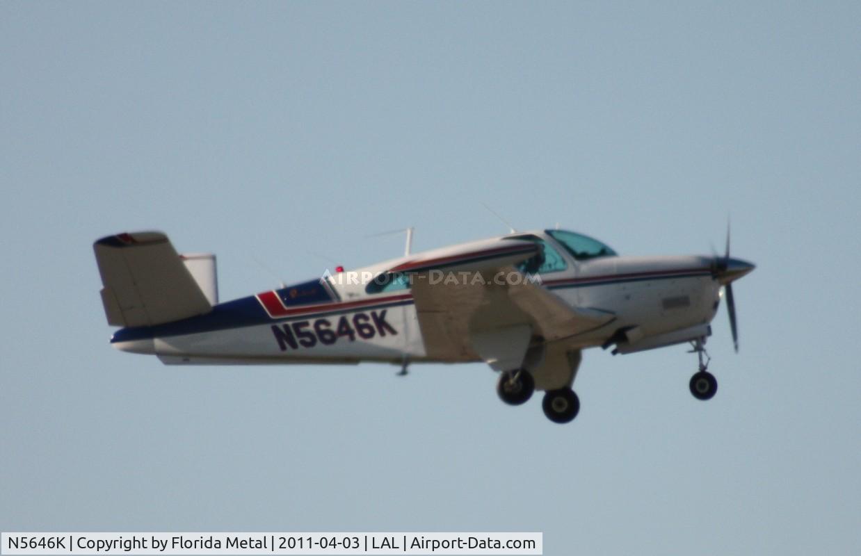 N5646K, 1964 Beech P35 Bonanza C/N D-7309, Beech P35