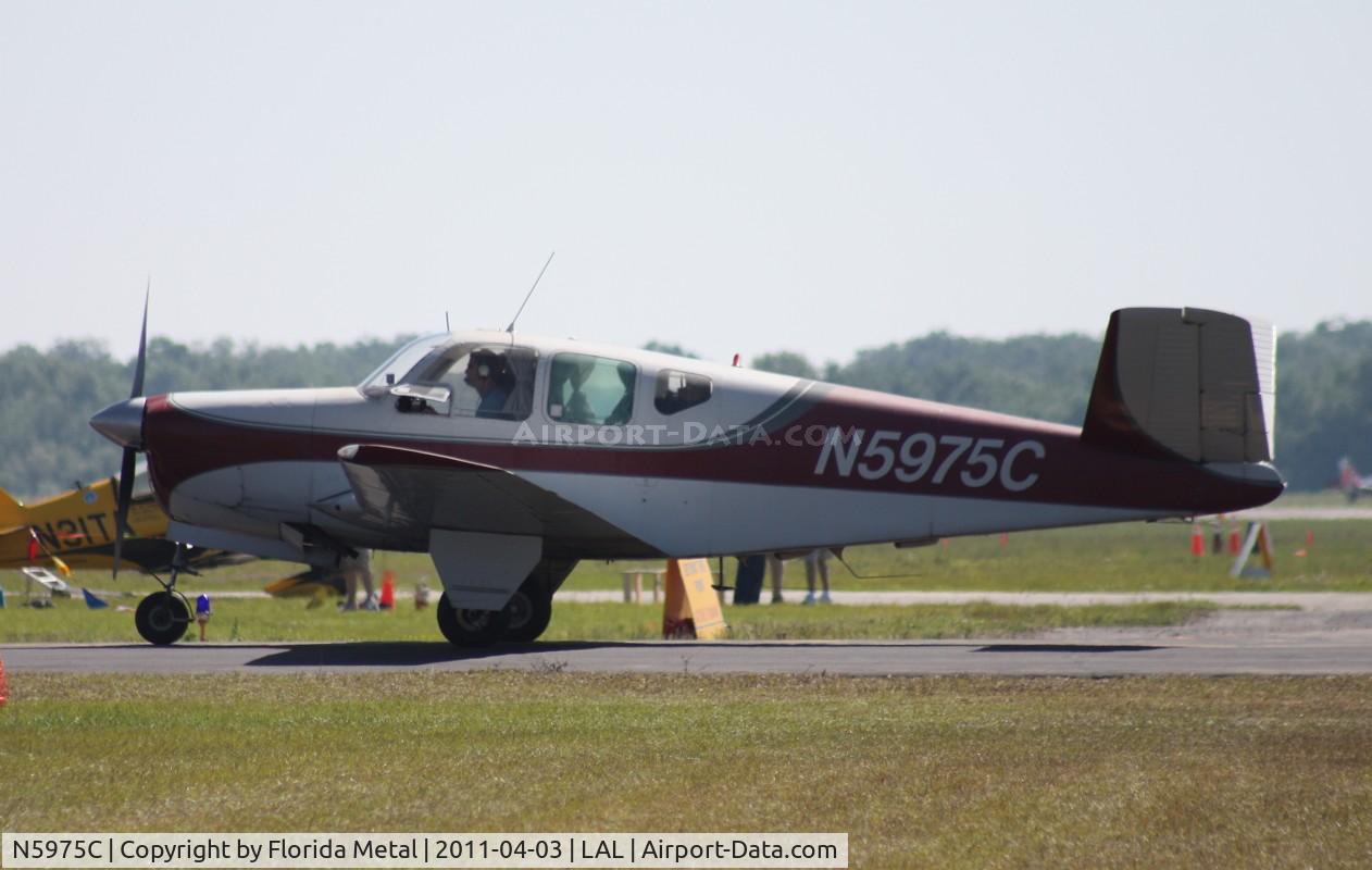 N5975C, 1952 Beech C35 Bonanza Bonanza C/N D-3327, Beech 35