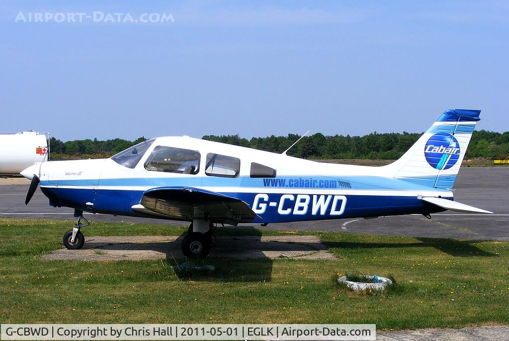 G-CBWD, 2002 Piper PA-28-161 Cherokee Warrior III C/N 2842160, Cabair