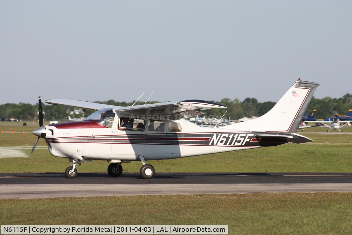 N6115F, 1968 Cessna 210H Centurion C/N 21059015, Cessna 210H
