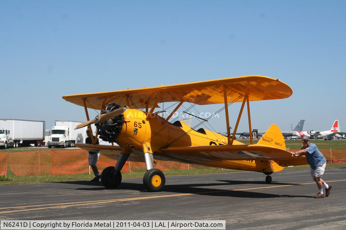 N6241D, 1943 Boeing B75N1 C/N 75-7862, Stearman N2S