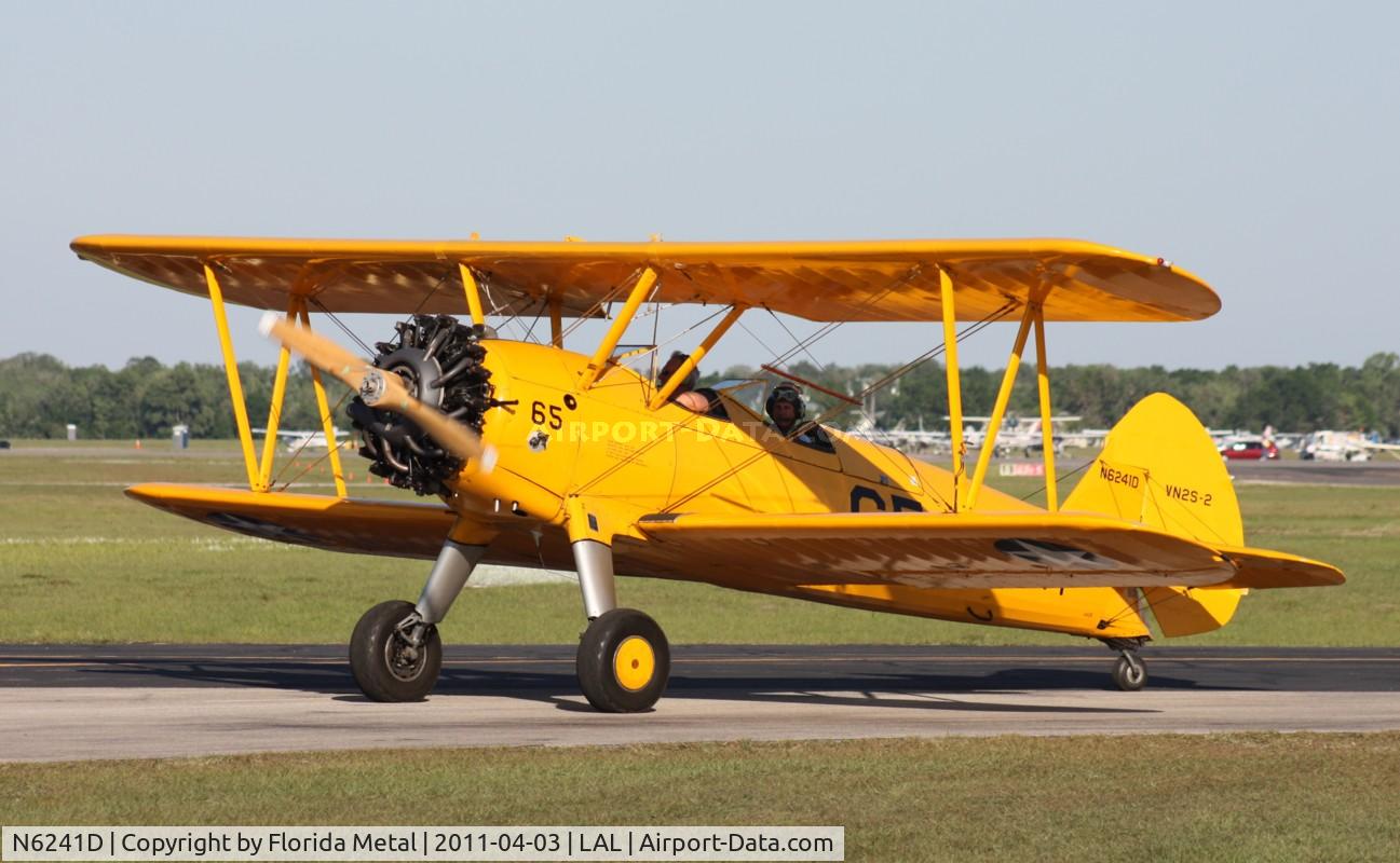 N6241D, 1943 Boeing B75N1 C/N 75-7862, Stearman N2S