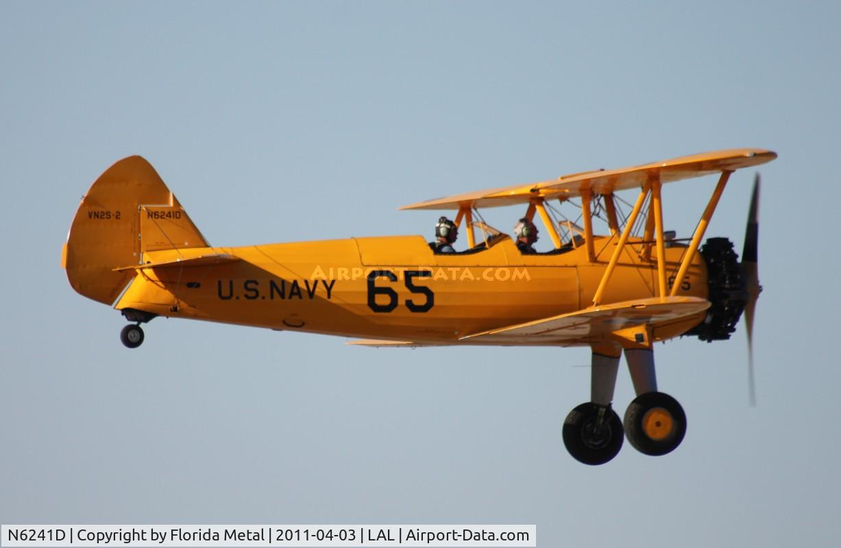 N6241D, 1943 Boeing B75N1 C/N 75-7862, Stearman N2S