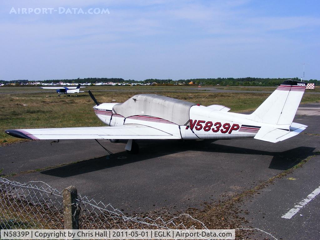 N5839P, Piper PA-24 Comanche C/N 24-920, Blackbushe resident