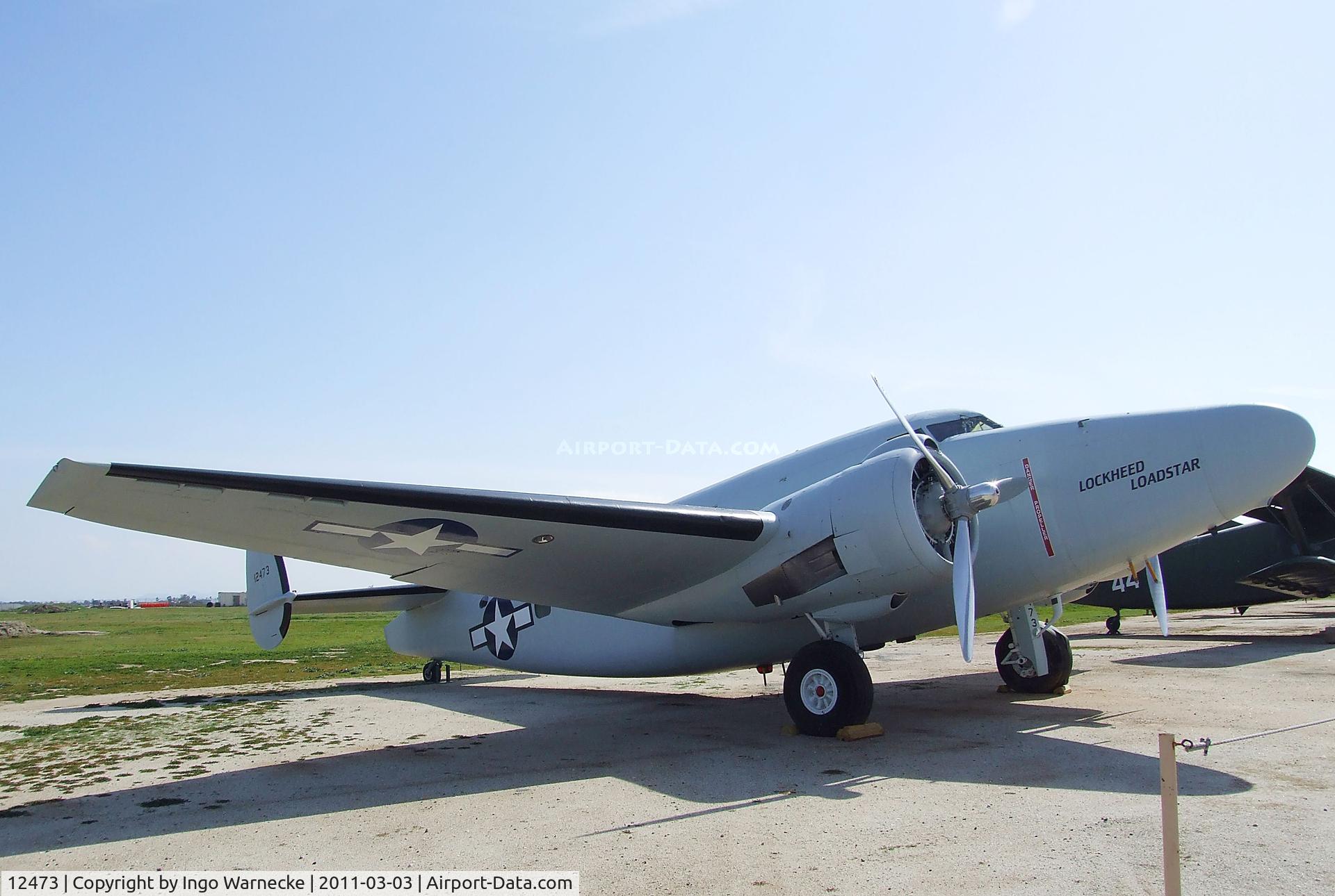 12473, 1942 Lockheed R5O-5 Lodestar C/N 2358, Lockheed R5O-5 Lodestar at the March Field Air Museum, Riverside CA