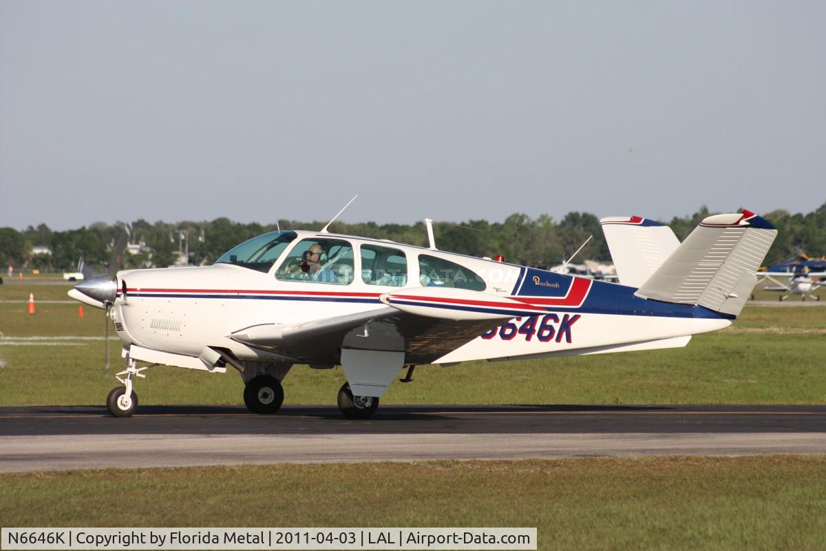 N6646K, 1979 Beech B-55 C/N TC-2245, Beech 55