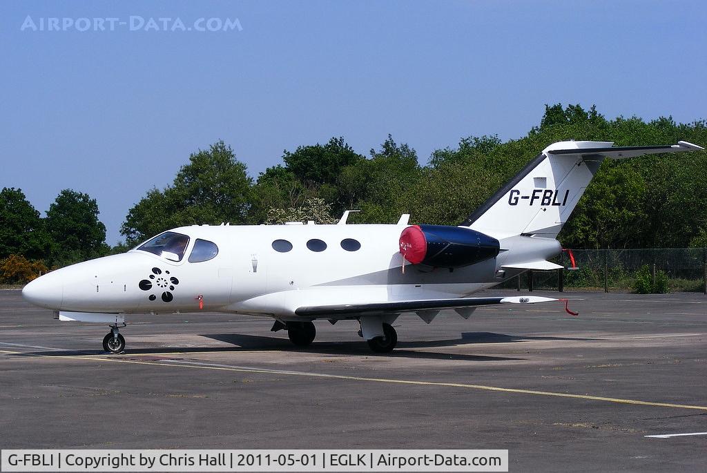 G-FBLI, 2008 Cessna 510 Citation Mustang Citation Mustang C/N 510-0130, Blink Aviation