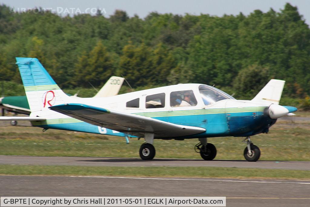 G-BPTE, 1976 Piper PA-28-181 Cherokee Archer II C/N 28-7690178, Blackbushe Aviation